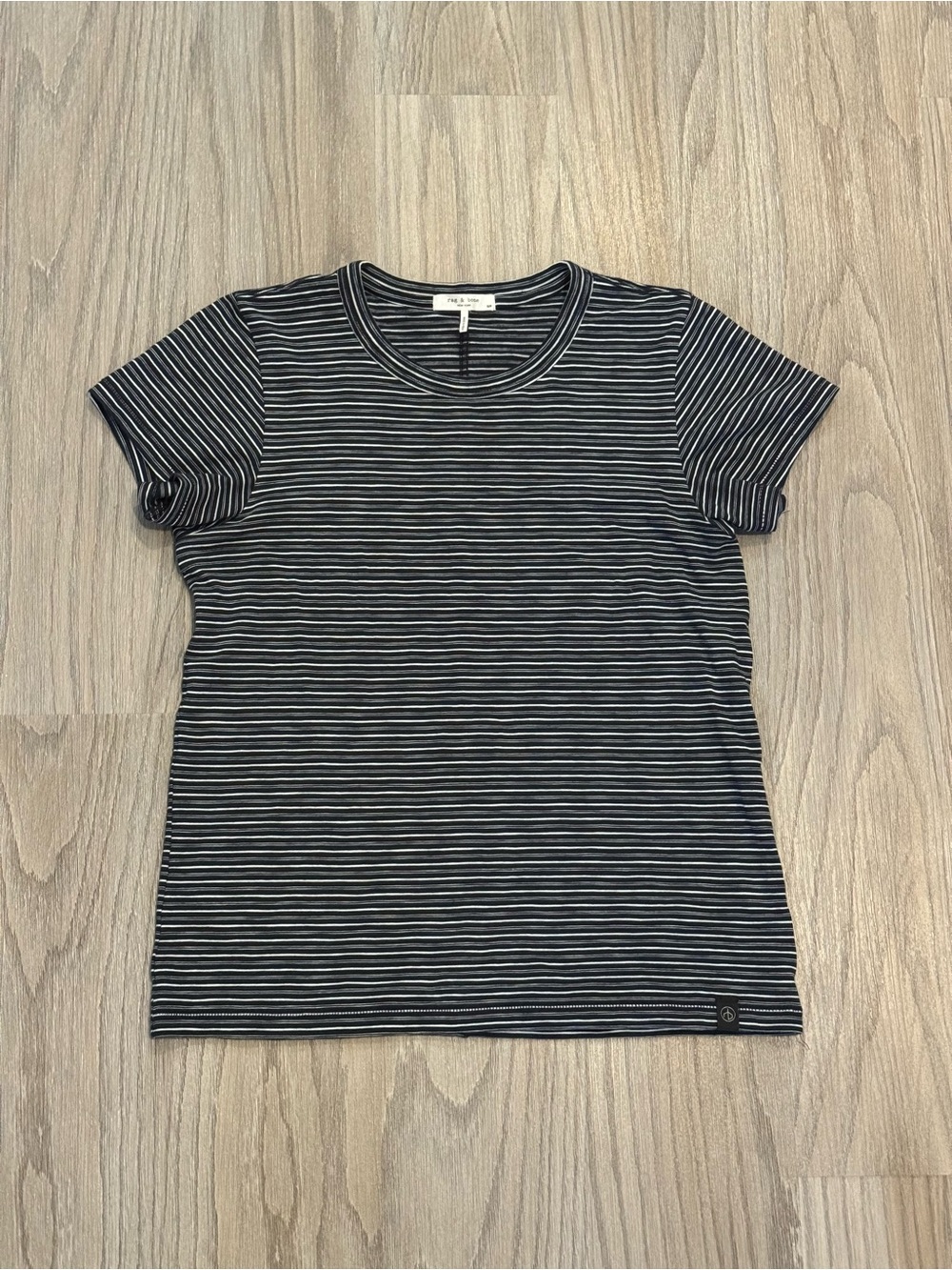 Rag & Bone Striped Prima Cotton Small Women’s Top Shirt